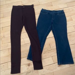 Lot of 2 Hue Leggings Sz XS